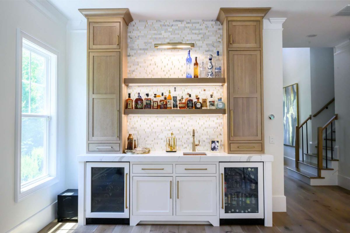 Cocktail Corner Wet Bar